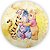Painel de Mesa - Ursinho Pooh - Sublimado 3D - Imagem 1