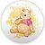 Painel de Mesa - Ursinho Pooh - Sublimado 3D - Imagem 1