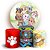 KIT Redondo e Trio - Patrulha Canina - Sublimado 3D - Imagem 1