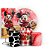 KIT Redondo Trio e Faixa - Minnie Fazendinha - Sublimado 3D - Imagem 1