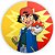 Painel Redondo - Pokemon - Sublimado 3D - Imagem 1