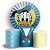 KIT Redondo e Trio - Pato Donald - Sublimado 3D - Imagem 1