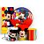 KIT Redondo Trio e Faixa - Mickey Circo - Sublimado 3D - Imagem 1