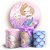 KIT Redondo e Trio - Fundo Do Mar - Sublimado 3D - Imagem 1