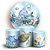 KIT Redondo e Trio - Fundo Do Mar - Sublimado 3D - Imagem 1