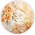 Painel Redondo - Floral - Sublimado 3D - Imagem 1
