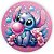 Painel Redondo - Lilo e Stitch - Sublimado 3D - Imagem 1
