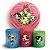 KIT Redondo e Trio - As Meninas Super Poderosas - Sublimado 3D - Imagem 1