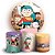 KIT Redondo e Trio - Hilda - Sublimado 3D - Imagem 1