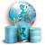 KIT Redondo e Trio - Sereia - Sublimado 3D - Imagem 1