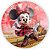 Painel de Mesa - Minnie Fazendinha - Sublimado 3D - Imagem 1