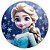 Painel Redondo - Frozen - Sublimado 3D - Imagem 1