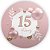 Painel Redondo - 15 anos - Sublimado 3D - Imagem 1