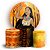 KIT Redondo e Trio - Pocahontas - Sublimado 3D - Imagem 1