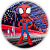 Painel Redondo - Homem Aranha - Sublimado 3D - Imagem 1