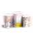 Trio Cilindro - Flor Margarida - Sublimado 3D + Elástico - Imagem 1