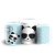 Trio Cilindro - Panda - Sublimado 3D + Elástico - Imagem 1