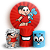 KIT Redondo e Trio - Turma Da Monica - Sublimado 3D - Imagem 1