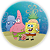 Painel Redondo - Bob Esponja - Sublimado 3D - Imagem 1
