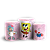 Trio Cilindro - Bob Esponja - Sublimado 3D + Elástico - Imagem 1