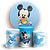 KIT Redondo e Trio - Mickey Cute - Sublimado 3D - Imagem 1