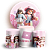 KIT Redondo e Trio - Roblox Rosa - Sublimado 3D - Imagem 1