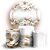 KIT Redondo e Trio - Floral - Sublimado 3D - Imagem 1