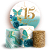 KIT Redondo e Trio - 15 Anos - Sublimado 3D - Imagem 1