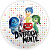Painel Redondo - Divertida Mente - Sublimado 3D - Imagem 1