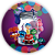 Painel Redondo - Divertida Mente - Sublimado 3D - Imagem 1
