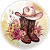 Painel Redondo - Boiadeira Cowgirl - Sublimado 3D - Imagem 1