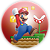 Painel de Mesa - Super Mario  - Sublimado 3D - Imagem 1