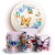 KIT Redondo e Trio - Borboletas - Sublimado 3D - Imagem 1
