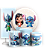 KIT Redondo Trio e Faixa - Lilo e Stitch - Imagem 1