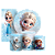 KIT Redondo Trio e Faixa - Frozen - Sublimado 3D - Imagem 1