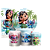 KIT Redondo Trio e Faixa - Lilo e Stitch - Sublimado 3D - Imagem 1
