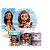KIT Redondo Trio e Faixa - Moana - Sublimado 3D - Imagem 1
