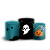 Trio Cilindro - Halloween - Sublimado 3D + Elástico - Imagem 1