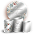 KIT Redondo e Trio - Bodas de Prata - Sublimado 3D - Imagem 1