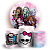 KIT Redondo e Trio - Monster High - Sublimado 3D - Imagem 1