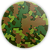 Painel Redondo - Exercito Camuflado - Sublimado 3D - Imagem 1