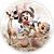 Painel Redondo - Minnie Safari - Sublimado 3D - Imagem 1