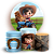 KIT Redondo e Trio - Fazendinha Menino - Sublimado 3D - Imagem 1