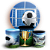 KIT Redondo e Trio - Futebol - Sublimado 3D - Imagem 1