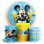 KIT Redondo e Trio - Mickey Fundo - Sublimado 3D - Imagem 1