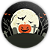 Painel Redondo - Dia das Bruxas Halloween - Sublimado 3D - Imagem 1
