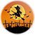 Painel Redondo - Dia das Bruxas Halloween - Sublimado 3D - Imagem 1