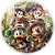 Painel Redondo - Mickey Safari - Sublimado 3D - Imagem 1