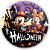 Painel de Mesa - Mickey Dia das Bruxas Halloween - Sublimado 3D - Imagem 1