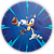 Painel de Mesa - Sonic - Sublimado 3D - Imagem 1